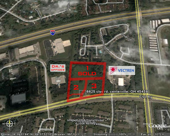 Click for Google moveable map.